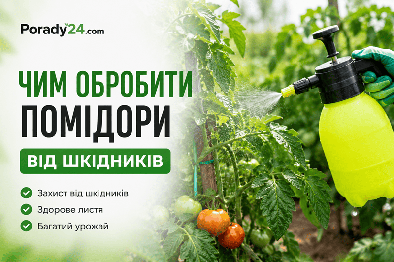 Чим обробити помідори від шкідників